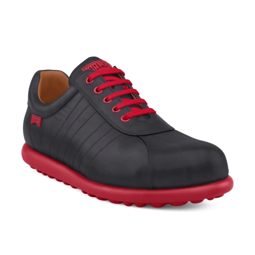 Camper Pelotas Sneakers Black / Red - Womens Singapore QOXWNC-719